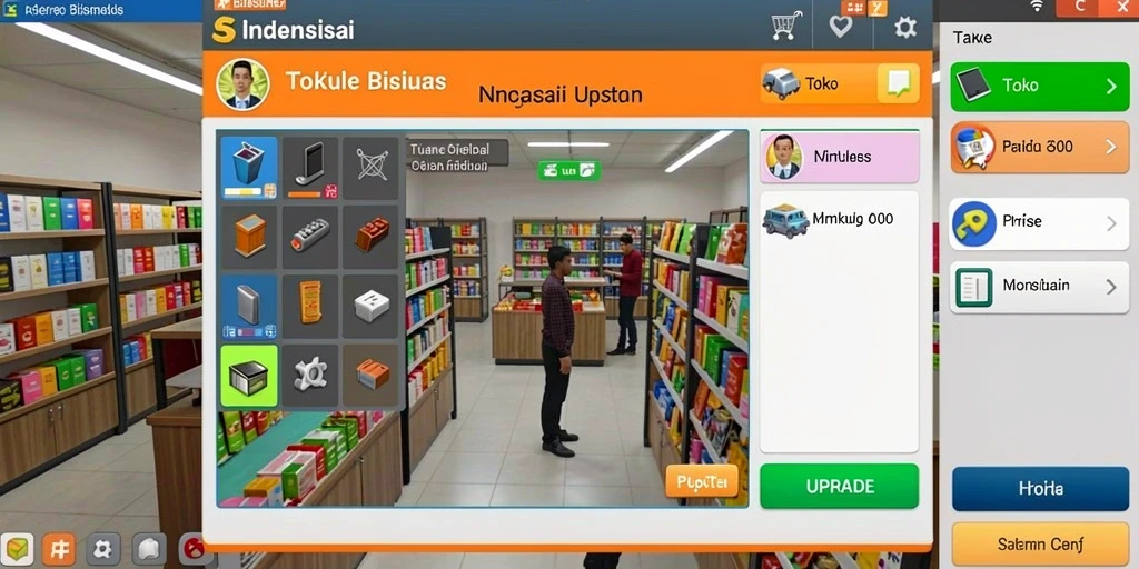 Fitur permainan yang interaktif dan menyenangkan.