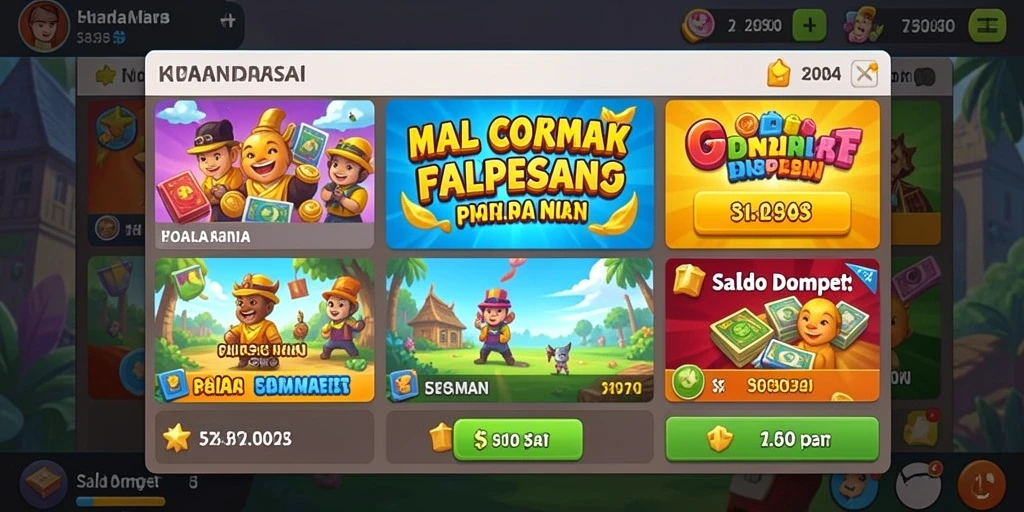 Screenshot menampilkan leaderboard dengan pemain teratas untuk meningkatkan kompetisi.