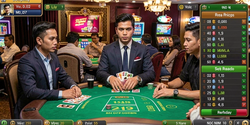 Fitur live dealer memberikan pengalaman kasino nyata.