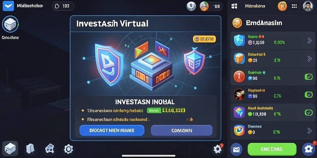 Sistem keamanan yang melindungi data pengguna.