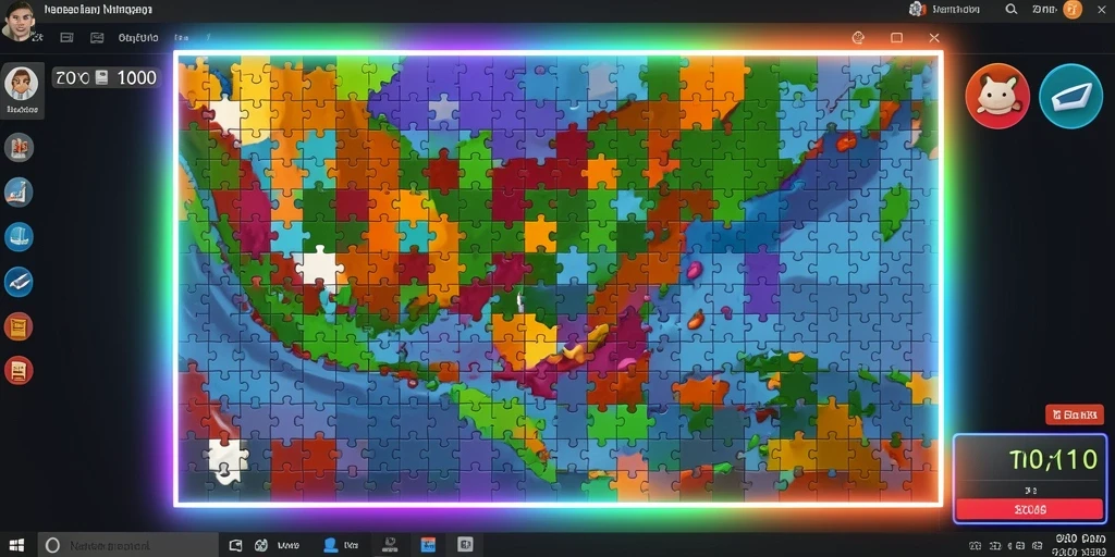 Screenshot memperlihatkan peluang jackpot progresif yang menggiurkan.
