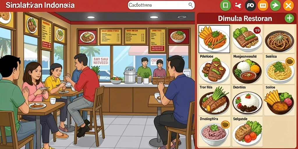 Momen aksi seru dalam permainan V21.